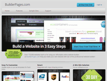 Tablet Screenshot of builderpages.com